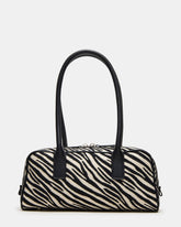 ANISE Bag Zebra Elongated Shoulder Strap Handbag