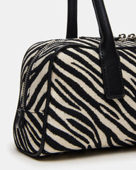 ANISE Bag Zebra Elongated Shoulder Strap Handbag