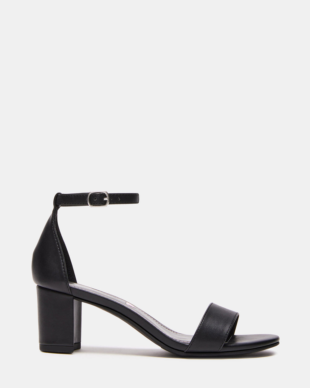 Kids' CARRSON Black Smooth Girls' Dress Heel