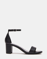 Kids' CARRSON Black Smooth Girls' Dress Heel