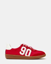 PACEY Red Multi Low-Top Lace-Up 90's Women's Sneaker