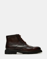 KODA Dark Brown Lace-Up Men's Ankle Boot
