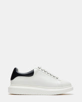 FROSTED White Multi Men's Low-Top Lace-Up Sneaker