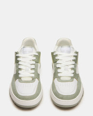 SANCHEZ Green Multi Low-Top Lace-Up Men's Sneaker