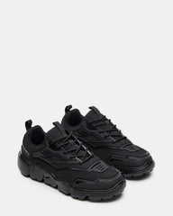 PACE Black Low-Top Lace-Up Men's Sneaker
