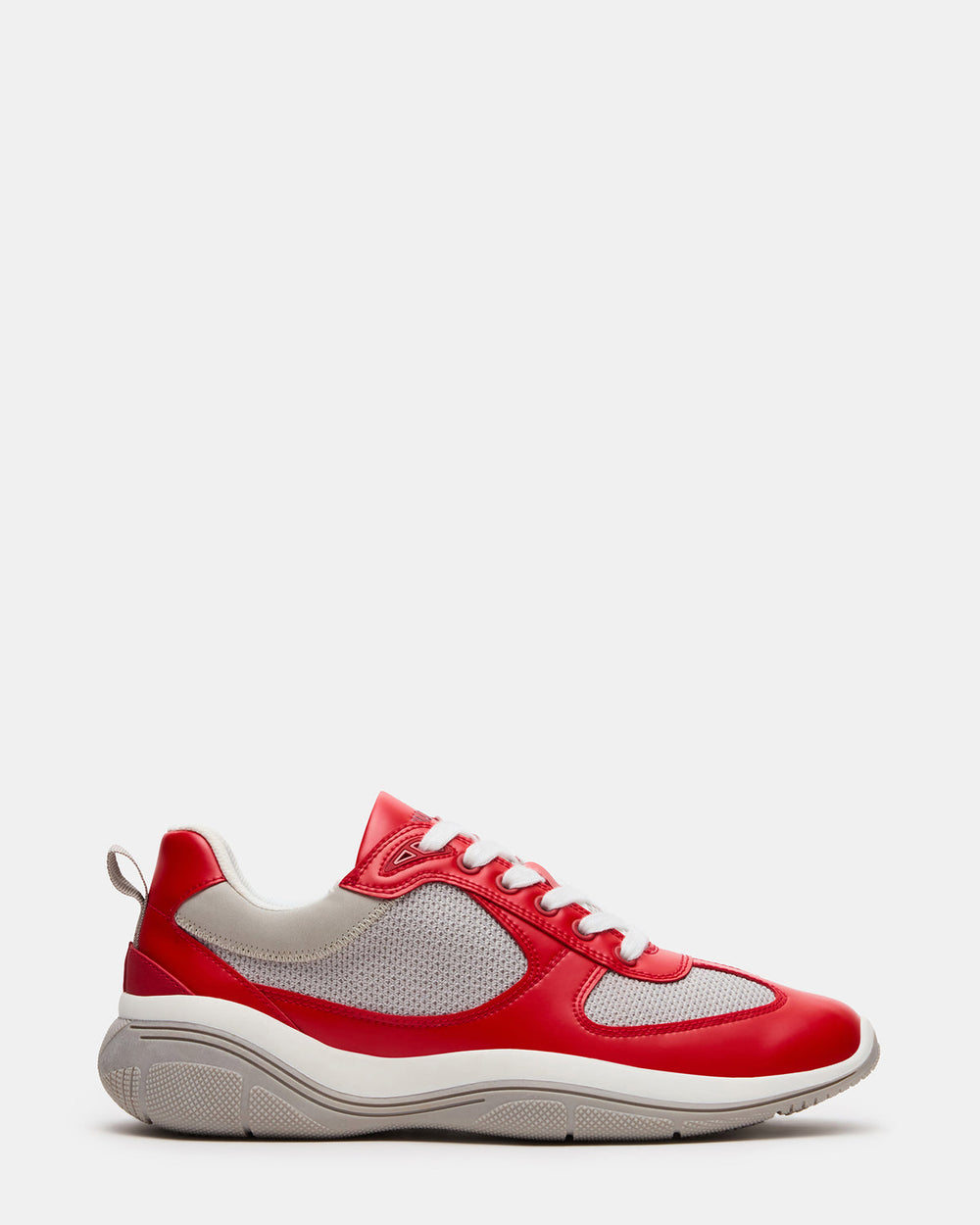 PICOLO Red Low-Top Lace-Up Men's Sneaker