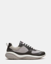 PICOLO Grey Low-Top Lace-Up Men's Sneaker