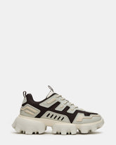 PONCE Cream Multi Chunky Sole Lace Up Men's Sneaker