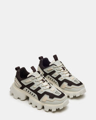 PONCE Cream Multi Chunky Sole Lace Up Men's Sneaker