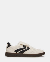 JANOS White Leather Low-Top Lace-Up Men's Sneaker