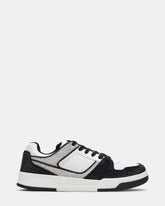 BUGLE Black Multi Men's Low-Top Lace-Up Sneaker