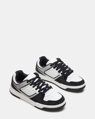 BUGLE Black Multi Men's Low-Top Lace-Up Sneaker