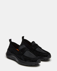 PARRISH Black Low-Top Slip-On Men's Sneaker