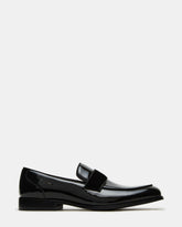 ESCADA Black/Black Slip-On Men's Dress Loafer