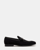 AADI Black/Silver Men's Dress Loafer