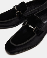 AADI Black/Silver Men's Dress Loafer