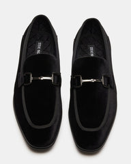 AADI Black/Silver Men's Dress Loafer