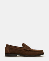 HUCKLE Dark Brown Slip-On Men's Loafer