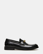 NEVINN Black Slip-On Dress Men's Loafer