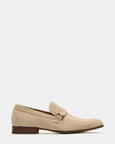 HEROLF Sand Suede Square-Toe Slip-On Men's Loafer