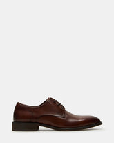 LELAND Tan Leather Lace-Up Men's Dress Shoe