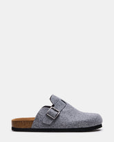 WILDERR Grey Flannel Slip-On Men's Casual Clog