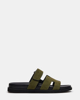 MAIVEN Green Suede Fisherman Men's Sandal