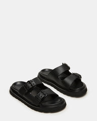 LUXOR Black Slide Footbed Men's Sandal