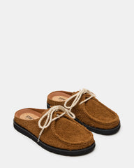 SAILOR Tan Slip-On Laces Footbed Men's Casual Shoe