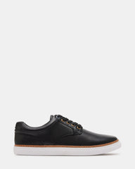 GUSS Black Low-Top Men's Casual Shoe