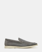 LINUX Grey Suede Slip-On Men's Casual