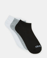 BASIC LOW CUT SOCKS BLACK/WHITE | Men's Multi Pack Low-Cut Socks