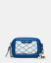 JELLY Bag Blue Clear Camera Crossbody Handbag