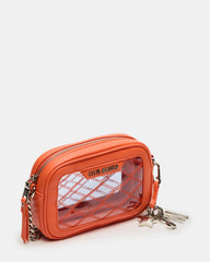JELLY Bag Orange Clear Camera Crossbody Handbag