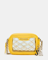 JELLY Bag Yellow Clear Camera Crossbody Handbag