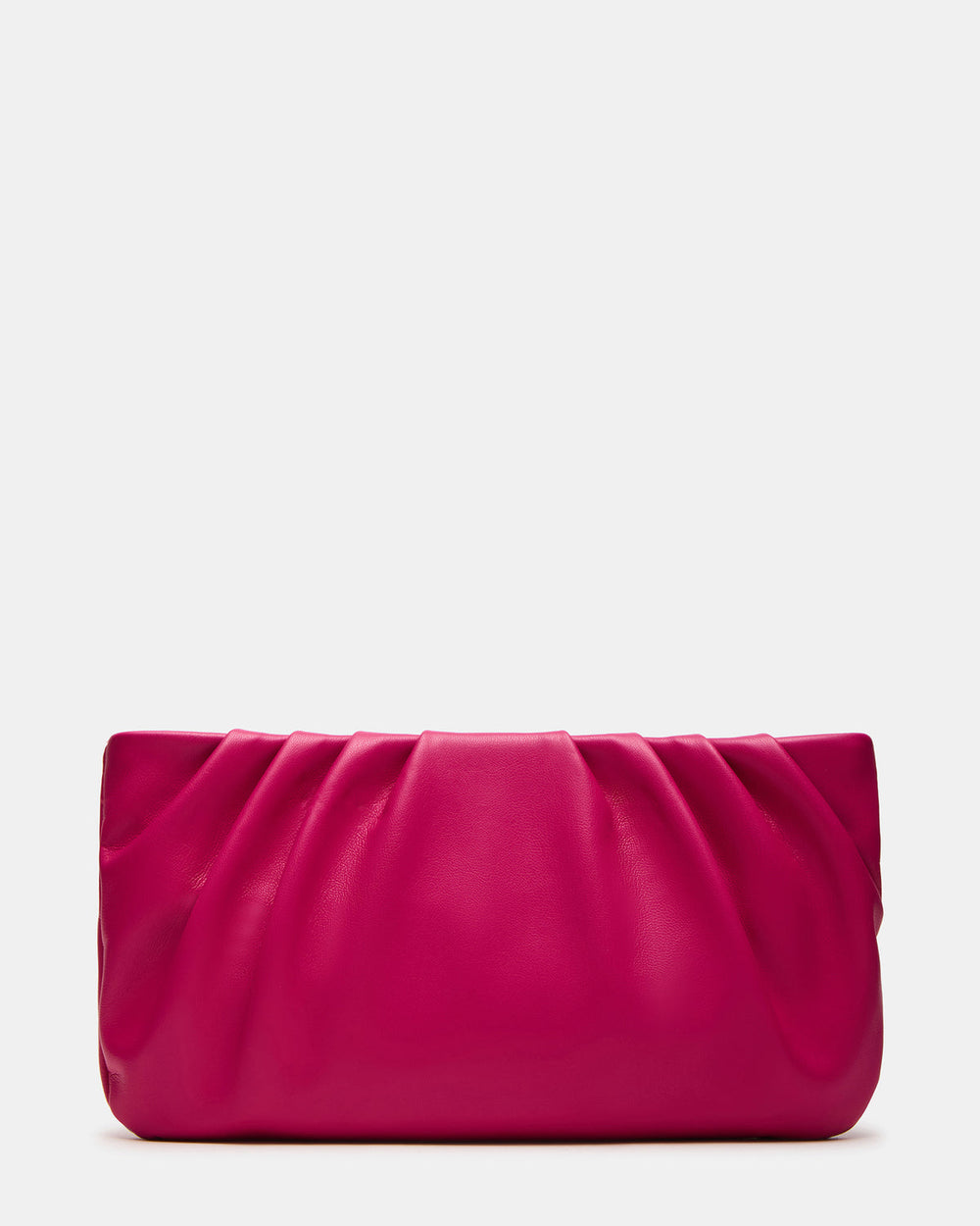 NIKA Fuchsia Women's Pleated Crossbody Clutch Handbag