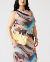 NIKA Butter Women's Pleated Crossbody Clutch Handbag