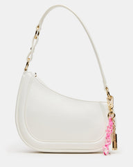 MUSEE Bag White Asymmetrical Shoulder Strap Handbag