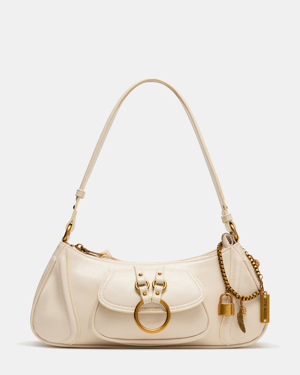 LUXXAR Bag Bone Shoulder Strap Boho-Inspired Handbag