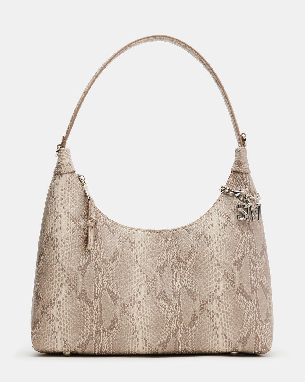 AMARI Bag Sand Snake Shoulder Strap Handbag