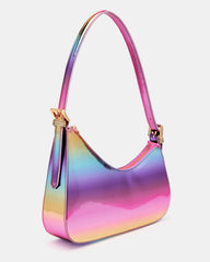 SMITH Bag Metallic Multi Asymmetric Shoulder Handbag