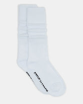 2 PACK SLOUCHY CREW SOCKS WHITE Scrunch Socks