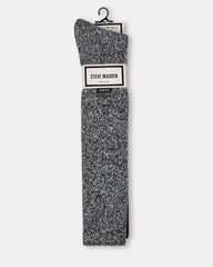 FALL 2 PACK MARLED KNEE HIGH SOCKS Black Women's Marled Knee-High Socks