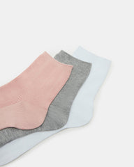 3 Pack Women's Anklet Socks