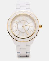 WOMEN'S STAINLESS STEEL WATCH White Women's Watch