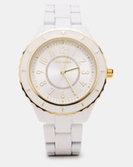 WOMEN'S STAINLESS STEEL WATCH White Women's Watch