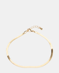 3-PIECE CHAIN ANKLET SET Women's Gold Chain Pearl Embellished Anklet Set