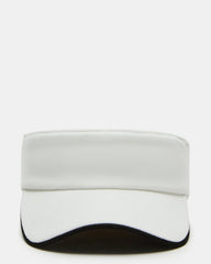 EMBROIDERED White Women's Visor Cap