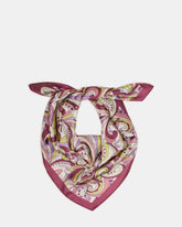 LAVENDER PRINTED SCARF Women's Resort Scarf