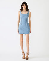 NOELLE Forever Blue Denim Mini Women's Dress